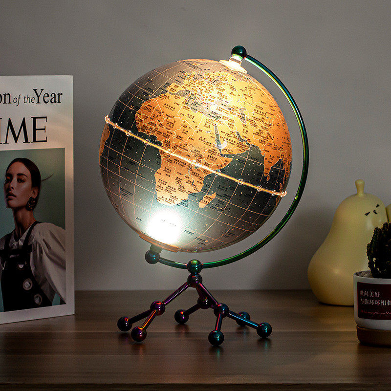 热销微方的地球台灯家居摆件地球仪新中式星球夜灯卧室书房客厅,文具电教/文化用品/商务用品,教学标本/模型,淘宝优惠券,粉丝福利购,淘宝优惠卷
