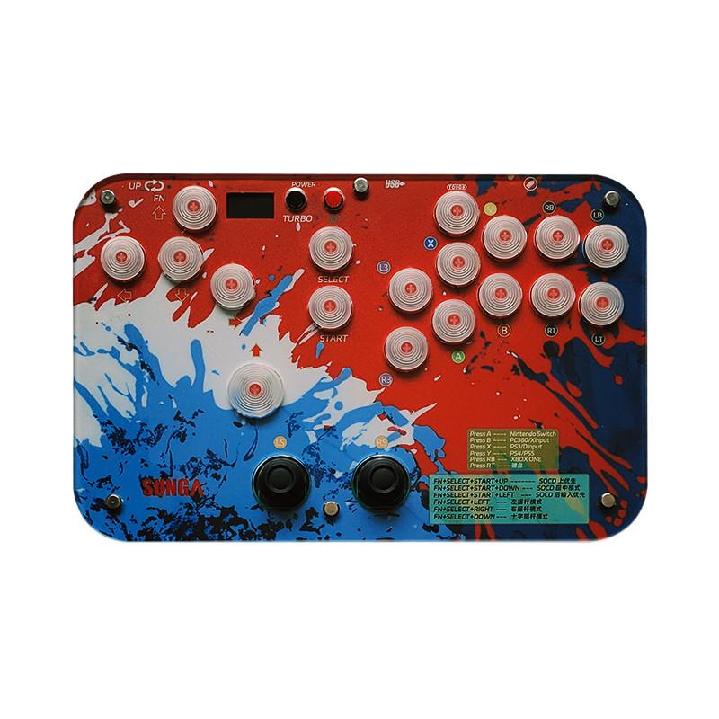 RUYI BOX 街霸6黑神话PS4 PS5 STEAM悟空双摇杆格斗DJMAX有线键盘