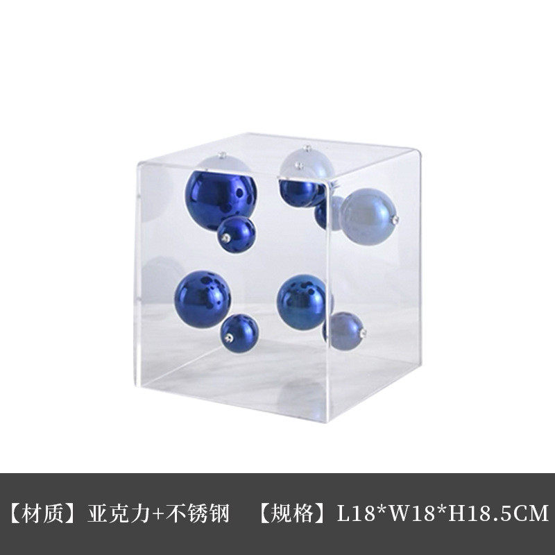 软装现代简约轻奢亚克力罩子星球摆件样板房售楼处北欧饰品摆设