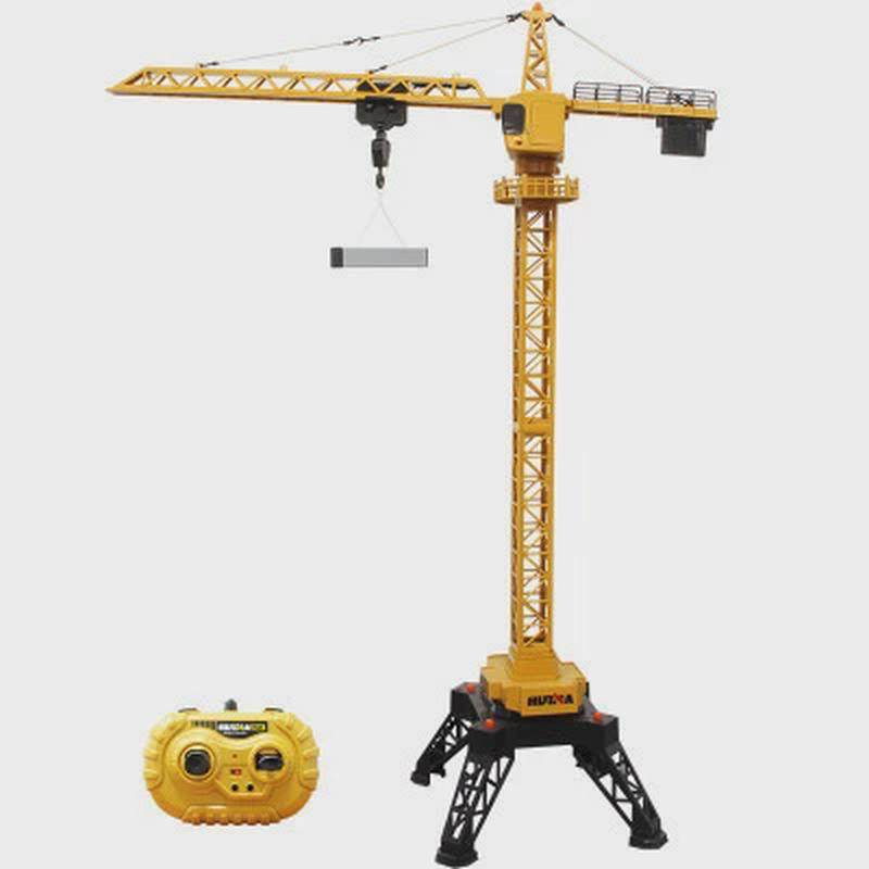 汇纳585遥控电动塔吊工程模型充电起重吊机吊塔儿童大号工程车,玩具/童车/益智/积木/模型,电动/遥控车,淘宝优惠券,粉丝福利购,淘宝优惠卷