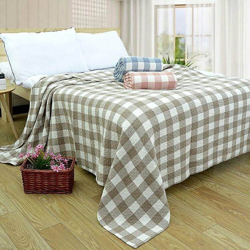 水洗纱布毛巾被纯棉加厚纯棉3层纱布单人双人包邮床单可铺可盖,床上用品,休闲毯/毛毯/绒毯,淘宝优惠券,粉丝福利购,淘宝优惠卷