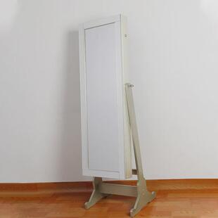 简约镜子家用衣帽间多功能柜子储物柜首饰柜穿衣镜落地镜收纳