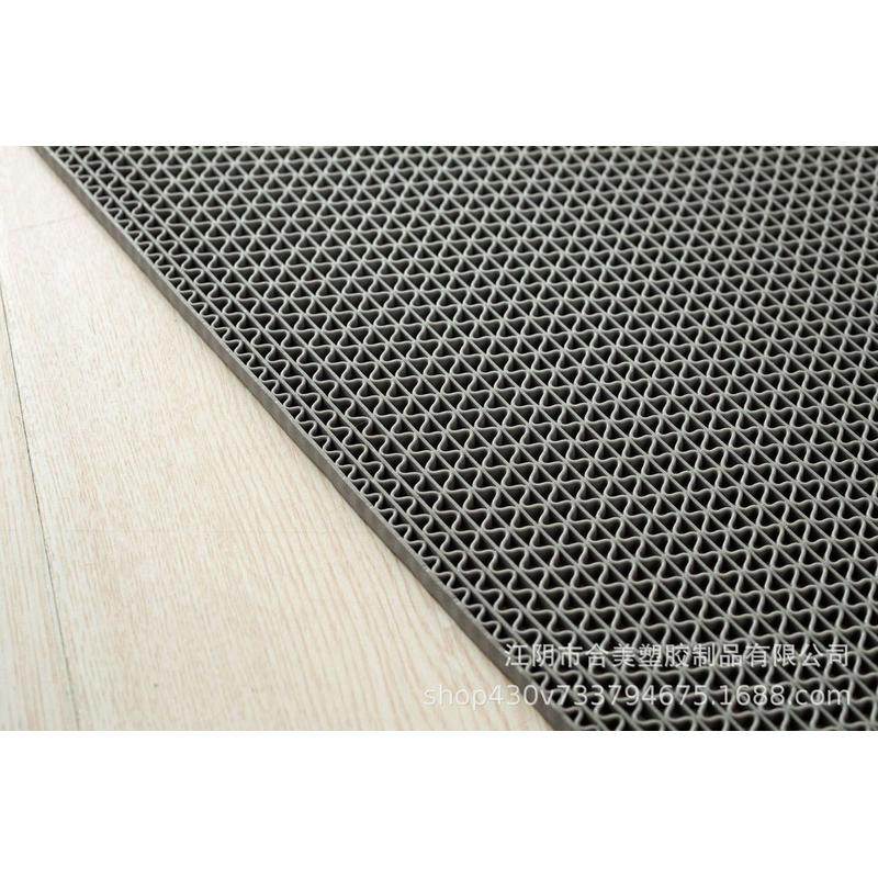 s型镂空pvc网眼泳池浴室厨房隔水垫塑胶网格塑料防滑垫地毯地垫子
