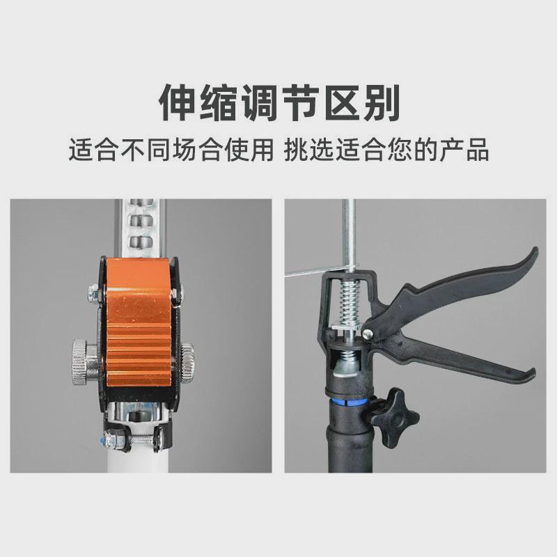 供应160-290cm吊顶橱柜安装钢管Q235A支撑杆高度可调节