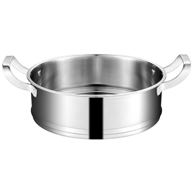 /304新款不锈钢蒸格蒸笼蒸锅蒸盘蒸架蒸屉炒锅可叠加厚