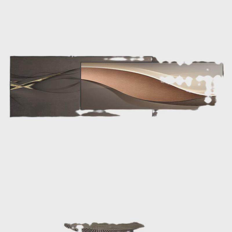 现代简约客厅装饰画黑白背景墙壁画高级大气挂画抽象艺术沙发极简