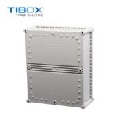 tibox户外防水3428防尘配电箱塑料接线盒可开孔abs