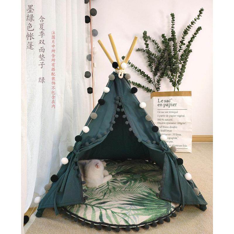猫窝狗帐篷窝封闭式夏季狗屋北欧ins风可拆棉耐别墅抓小型犬,宠物/宠物食品及用品,猫笼子/猫别墅,淘宝优惠券,粉丝福利购,淘宝优惠卷