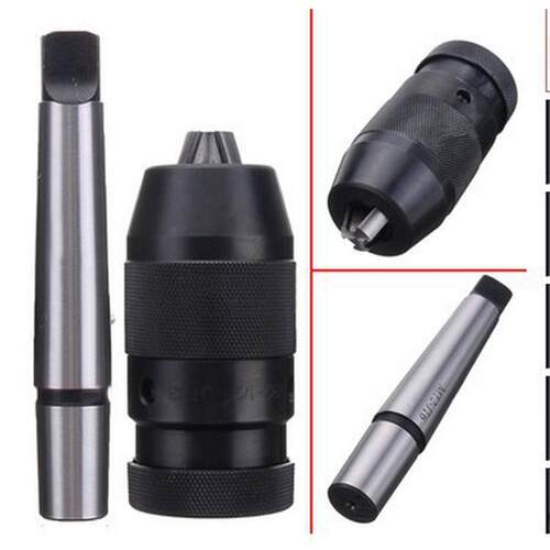 热销1/32-1/2‘’6jt柄钻夹头+mt2-jt6锥轻型爆品