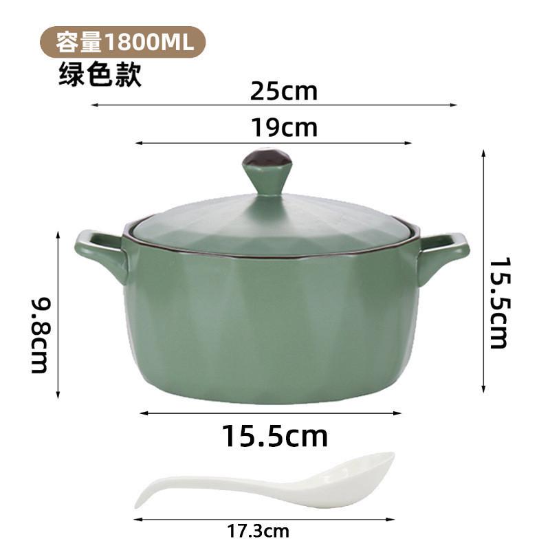 猪油罐陶瓷无孔带盖厨房家用大容量装油罐密封容器耐高温大号罐子