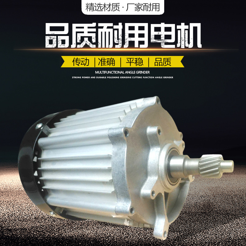 电动三轮车改装电机直流无刷差速大功率电机60V1500W1800W