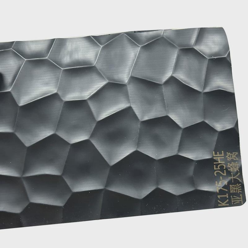 压纹装饰膜水波纹膜婚庆展示木饰面装饰背景仿金属饰面波浪金属膜