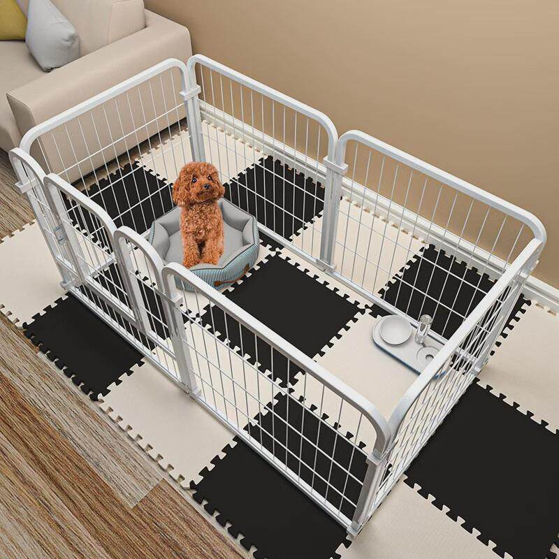 宠物围栏狗围栏小中大型犬室内栅栏方管护栏隔离铁质
