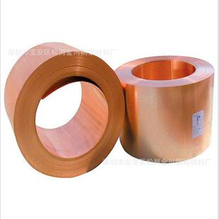 紫铜箔0.05mm紫铜箔t2pcb端子用紫铜片焊锡电解铜带厂家