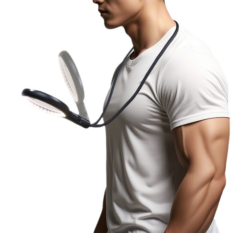 q83脖阅读led3色灯光手持挂脖台式3用途2种倍数雕刻集邮挂放大镜