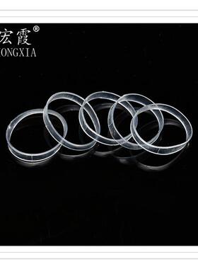 透明4044tpu厂家加宽橡皮筋捆菜耐磨橡胶圈工业耐热一次性橡胶圈