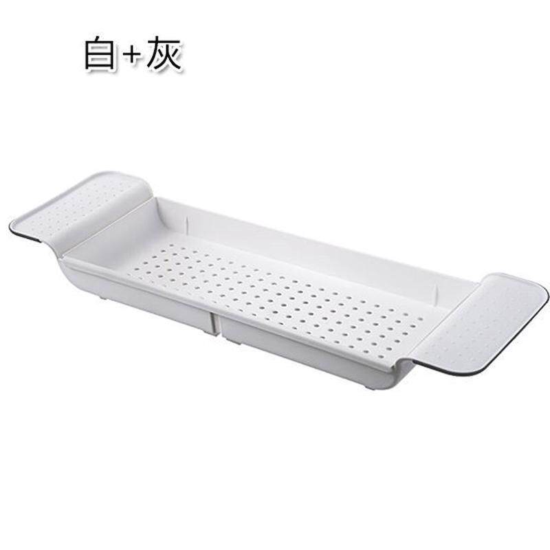 泡澡手机架浴缸浴室收纳置物架浴缸上置物架小工具置物板置物桌