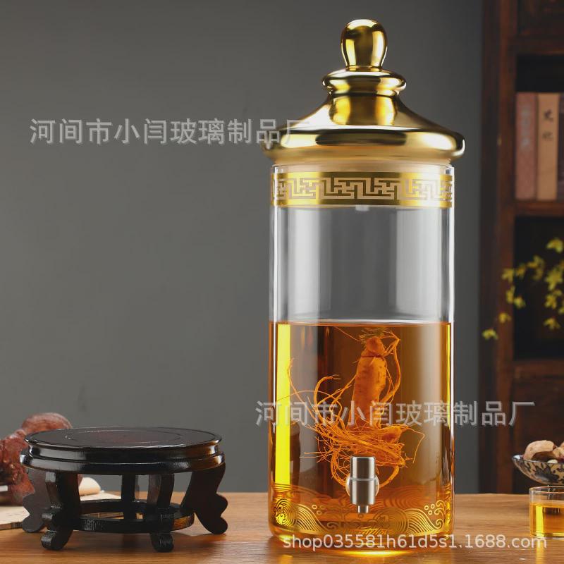 泡酒瓶桶高硼硅泡酒酒缸酿酒容器