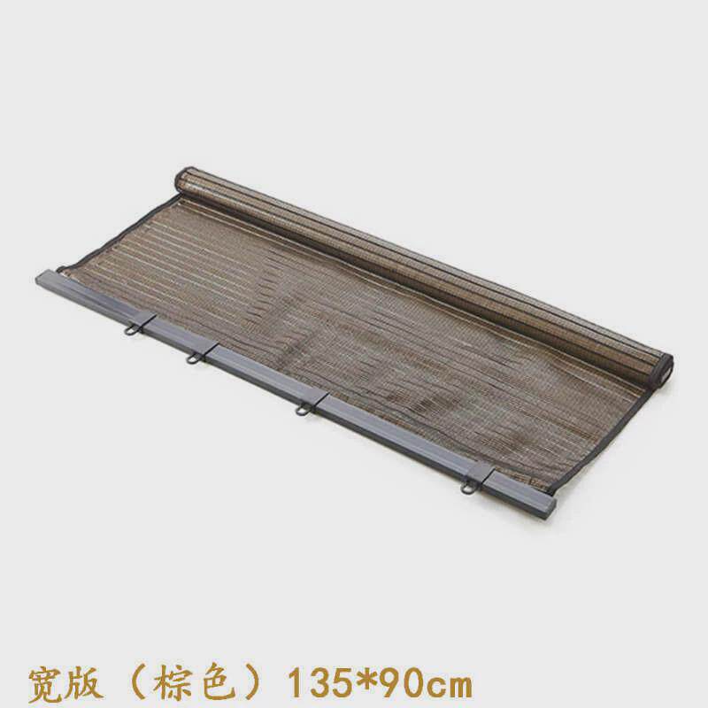 新款免打孔安装遮光遮阳透气窗帘门帘卷帘卧室防晒阳台飘窗简易