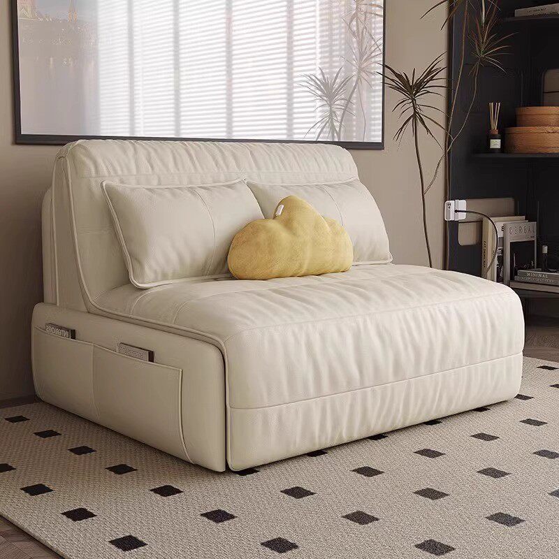 电动单人全自动高级智能遥控沙发床可折叠伸缩客厅两用功能沙发床