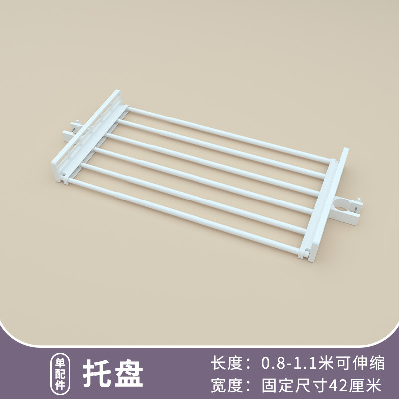 gz6m顶天立地置室内卧室加粗衣柜免打孔伸缩置物架衣架家用简易衣