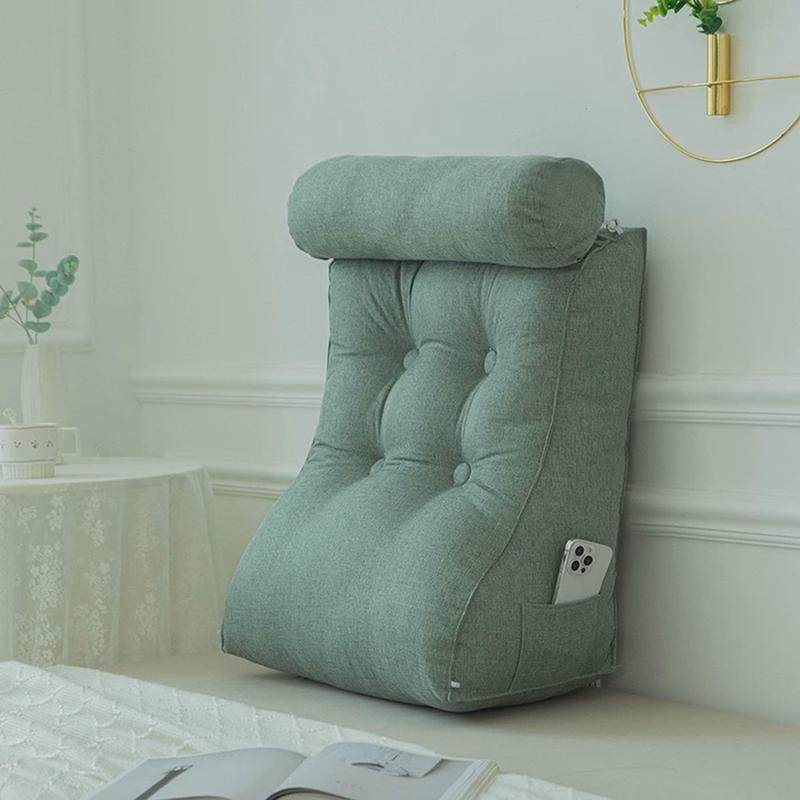 新款四季棉麻床头靠垫单人床上靠枕飘窗靠垫办公室靠枕宿舍靠垫,居家布艺,靠垫/抱枕,淘宝优惠券,粉丝福利购,淘宝优惠卷