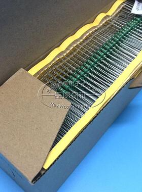 直带编插色环电感al0510-102k1000uh1mh1w色码电感10%棕黑红银