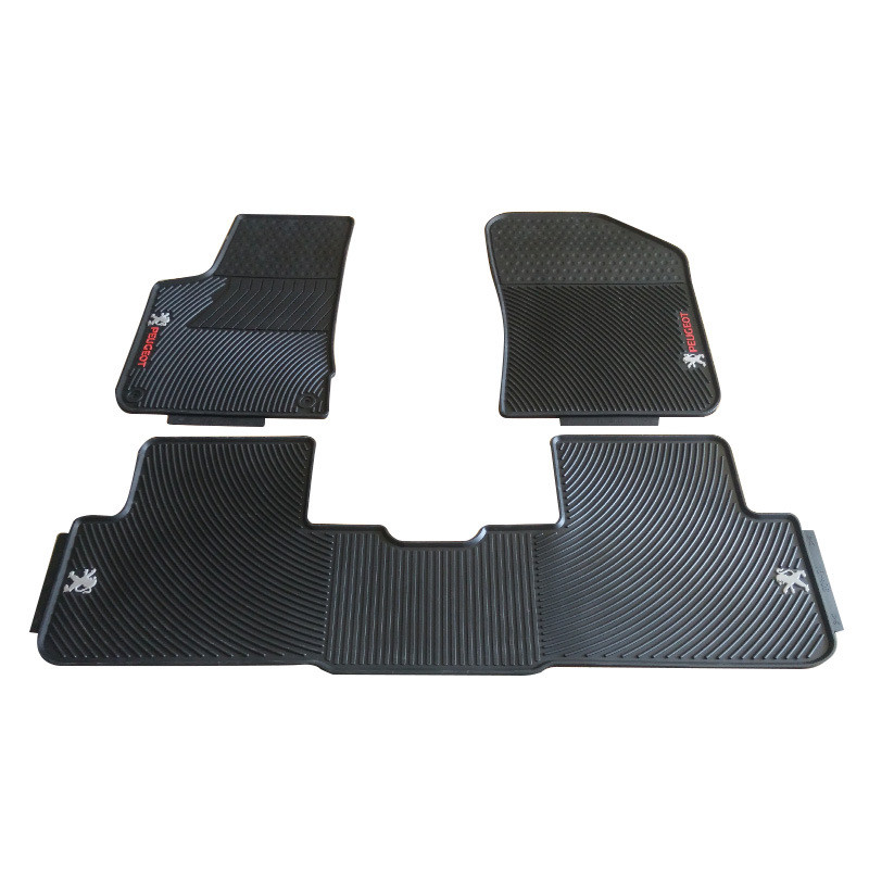 汽车原车乳胶脚垫标致408/206-207/208/307-308/508/3008专车专用