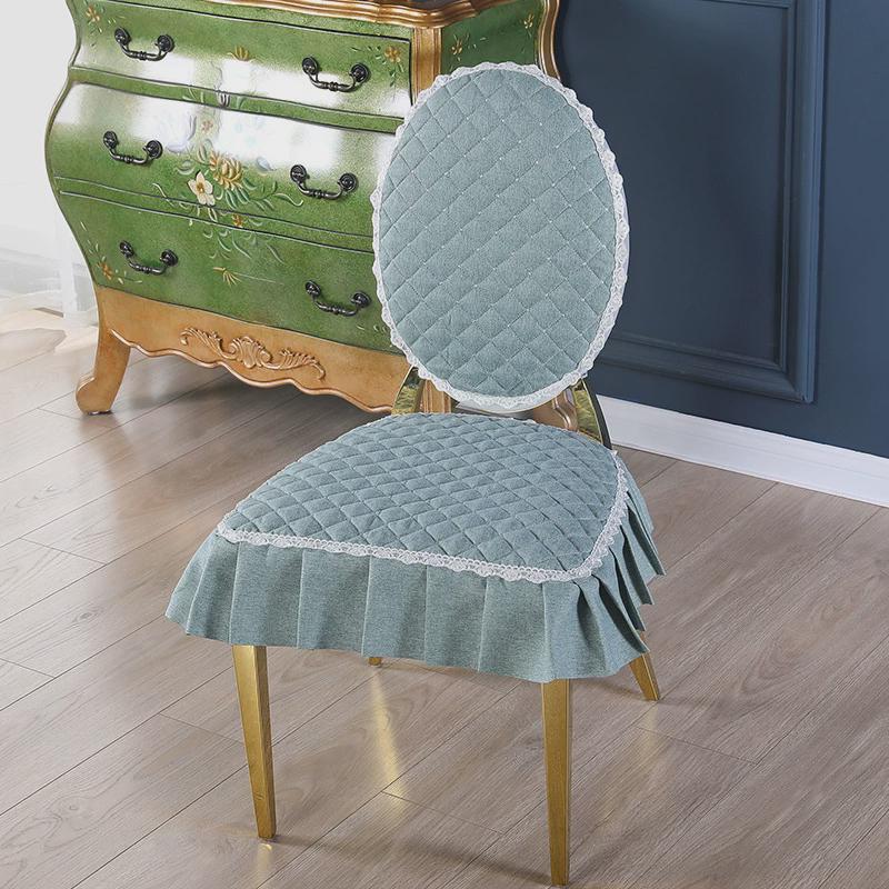 餐椅套罩现代轻奢家用凳子套罩餐桌桌布椅垫套金色不锈钢椅子新品