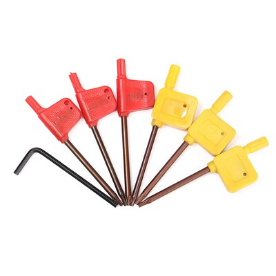 7件套vp15tf对应紫黑色数控刀杆刀片+10mm柄径图层+扳手