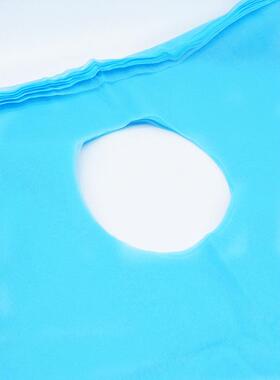 y圎2一次性床单蓝色白色美容按摩旅游美容院无纺布单80×180床垫