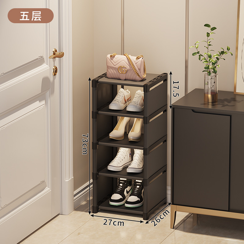 鞋架家用门口多层出租房用多层小窄折叠鞋柜结实耐用简易收纳新款