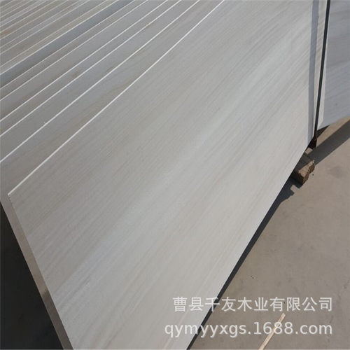 双a桐木拼板桐木木质材料工艺品木板材桐木板家具配件条实木拼板