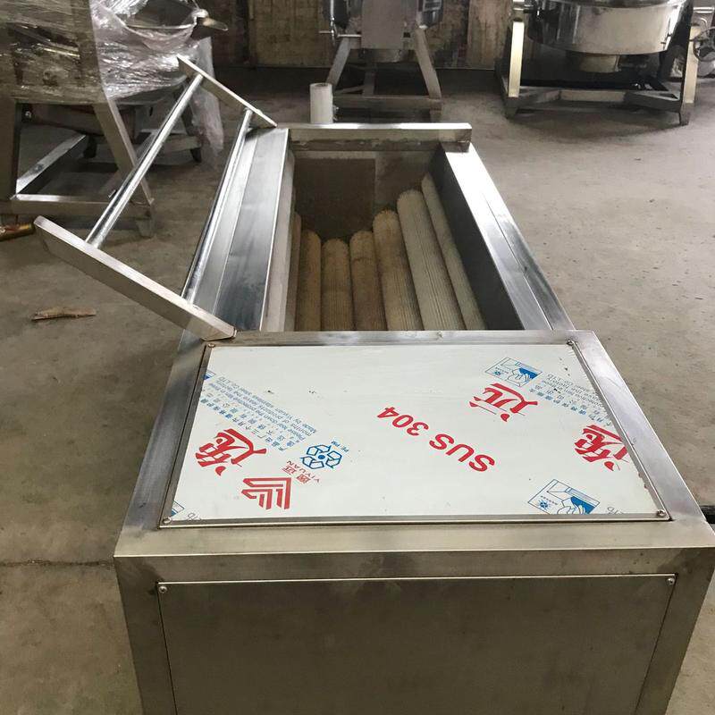 小型芋头毛刷去皮机大枣清洗机莲藕清洗加工流水线加工定制