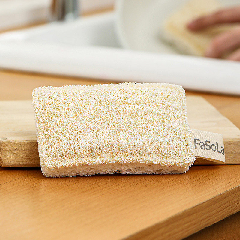 丝瓜络木浆棉海绵擦厨房清洁洗碗百洁布洗锅抹布魔力去污刷碗,家庭/个人清洁工具,海绵擦,淘宝优惠券,粉丝福利购,淘宝优惠卷