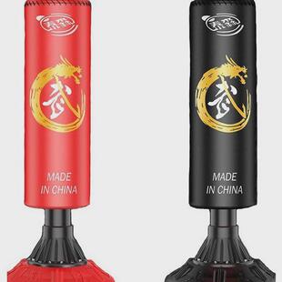 拳击搏击拳击立式家用成人不倒翁沙袋散打柱跆拳道训练拳击沙袋