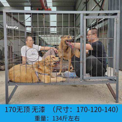 狗笼子中大型狗笼大型犬狗笼中型犬小型金毛拉布拉多加粗宠物狗笼