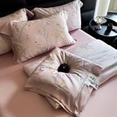 厂家批发60支奥地利赛尔精天丝夏凉被四件套夏季 莱兰空调夏被批发