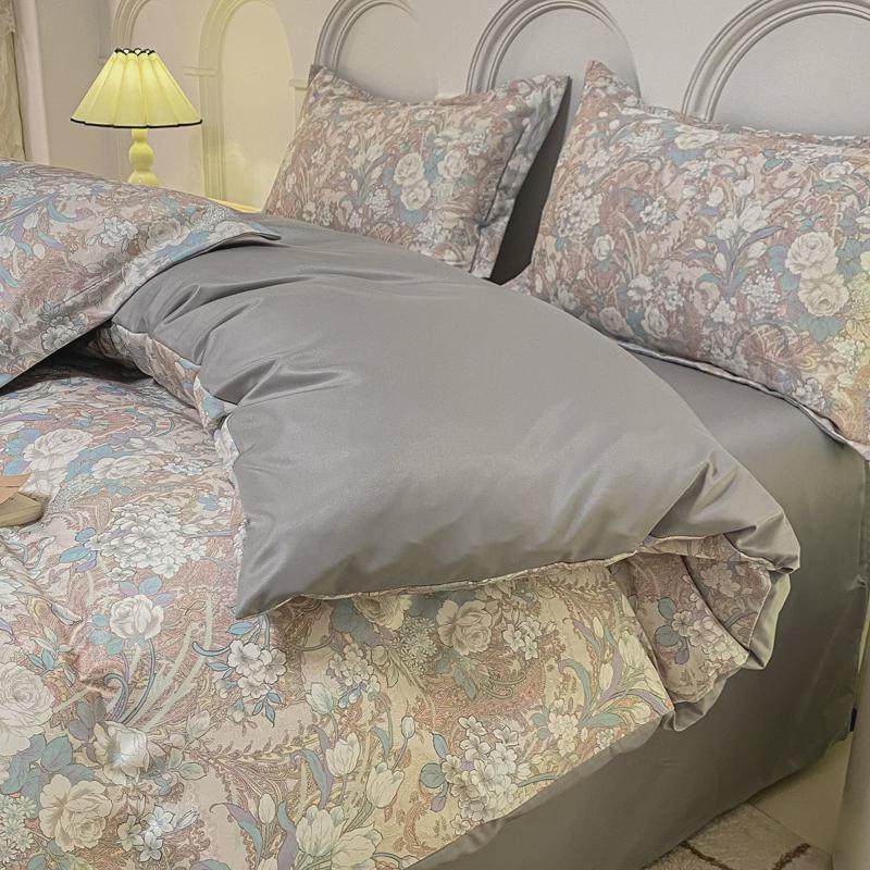 冰丝四件套轻奢高级感床品夏季丝滑床单被套裸睡学生宿舍三件套男,床上用品,床品套件/四件套/多件套,淘宝优惠券,粉丝福利购,淘宝优惠卷
