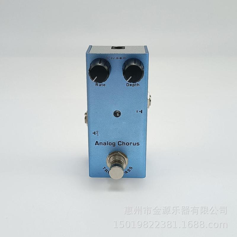 电吉他效果器单块效果器专业迷你易携带失真/过载/延时/合唱/颤音