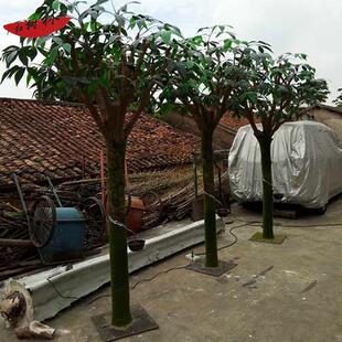 红树林厂家供应仿真橡胶树绿色植物植物造景装饰盆栽摆件