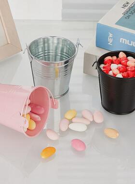 新款电镀KTV冰桶酒吧冰粒桶冰块桶手提冰桶创意迷你小冰桶带把