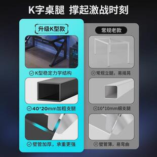 电竞桌组合简易办公桌学生家用学习书桌书 热销吉铧电脑桌加宽台式