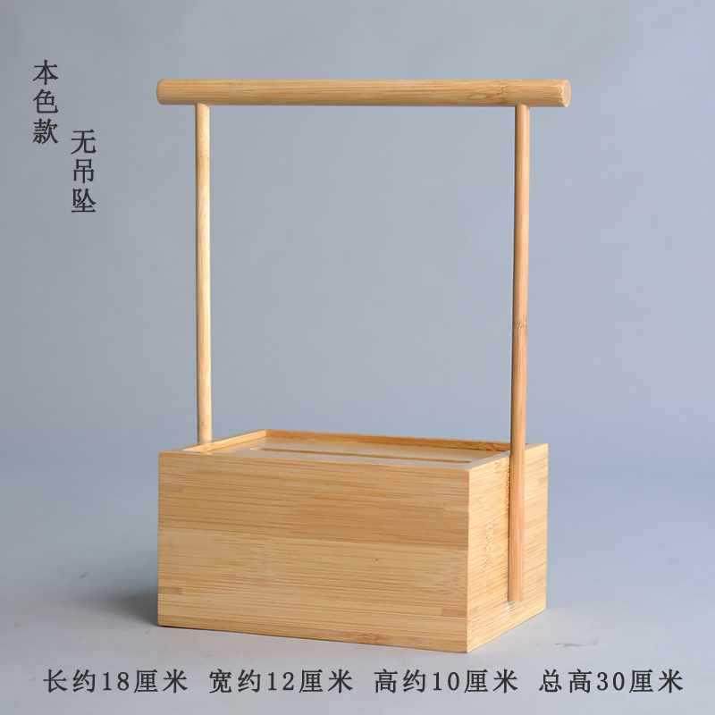 实木纸巾盒家用客厅创意抽纸盒茶桌新中式复古摆件装饰纸巾收纳盒