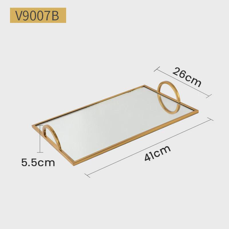 客厅家居摆件工艺品四件套电镀拉丝家居装饰品轻奢金属摆件