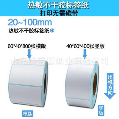 整箱三防热敏标签纸不干胶条码打印纸100100E邮宝贴纸快递标签纸