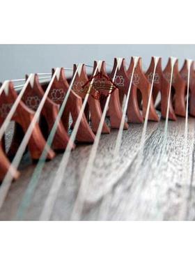 焦韵古筝码配件牛骨a琴码古筝雁柱全套21只古筝乐器三角巴花木