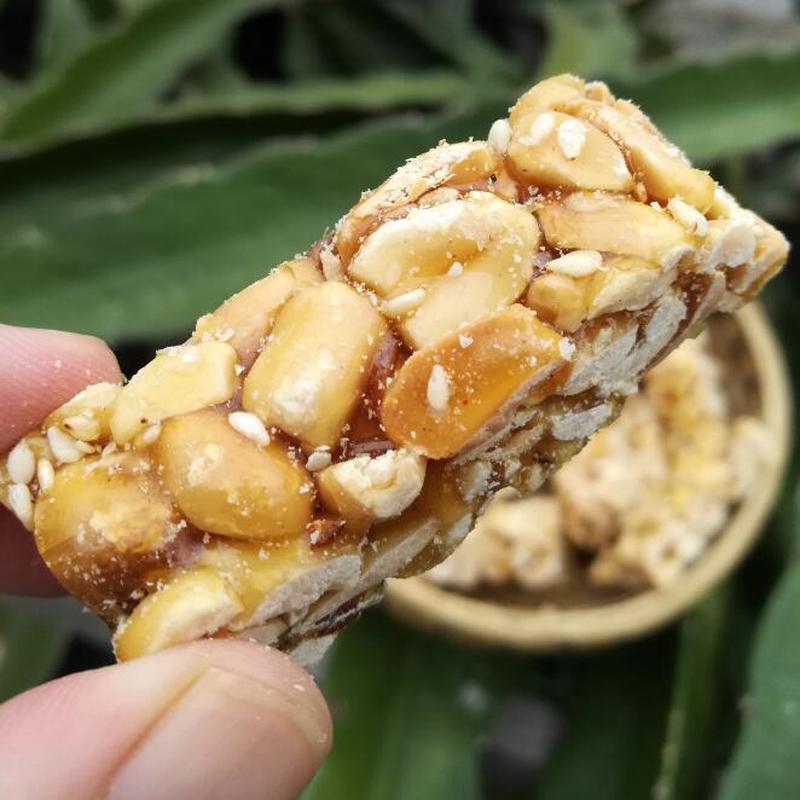 潮汕特产花生酥糖咸香甜传统糕点怀旧零食小吃潮州汕头豆方条500g