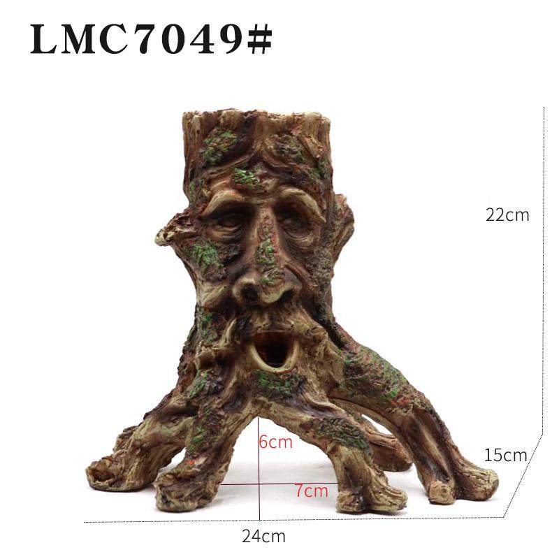 直供爬虫缸造景沉木水族器材树脂工艺品水族箱装饰品树脂沉木