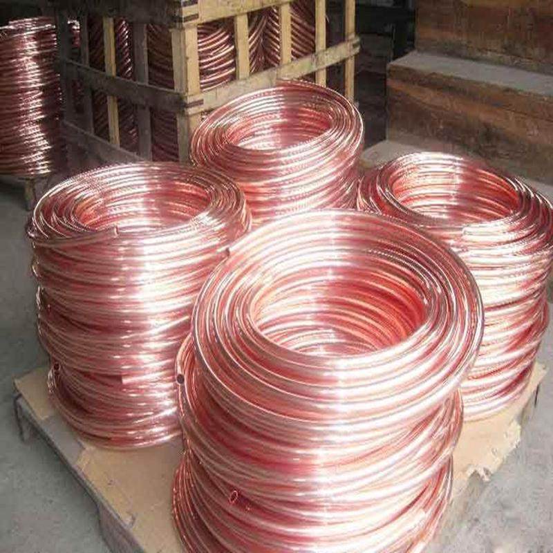 导热软态t2紫铜管4mm紫铜管铜管精密切割红铜大口径紫铜管硬管